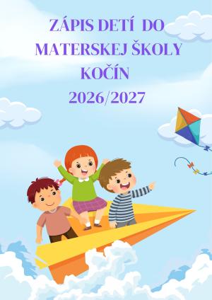 Zápis do materskej školy 2026/2027 2